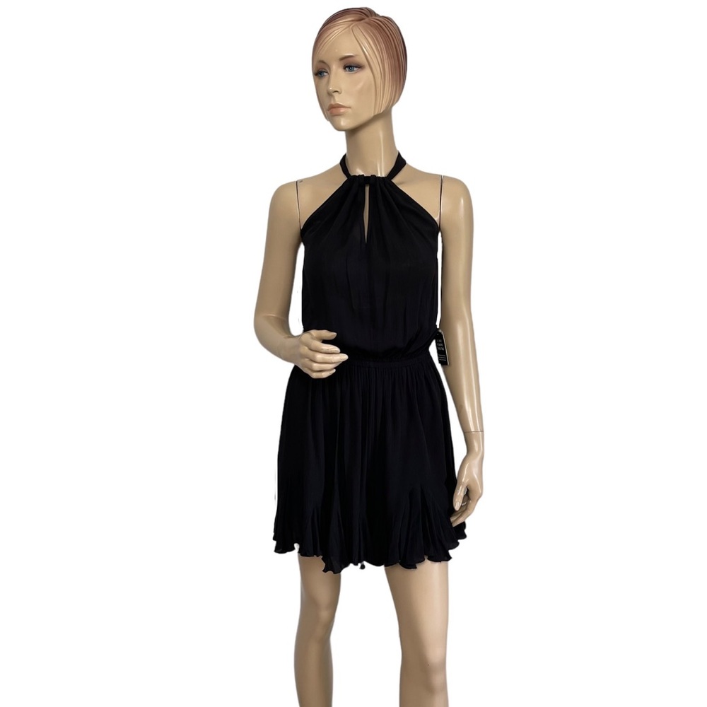 Express Women's Black Halter Short Romper Small